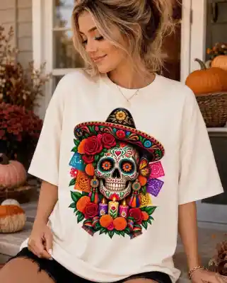 vectores plantilas CATRINA,DÍA DE MUERTOS,HALLOWEEN,FESTEJO,